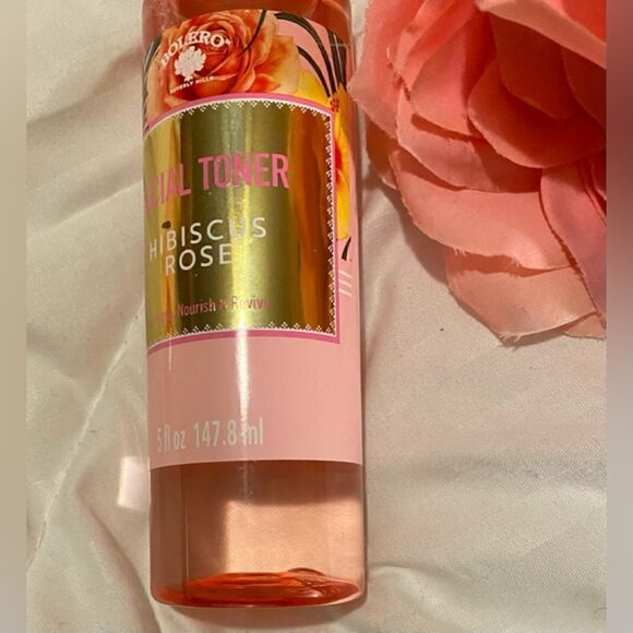 🌷Bolero Facial Toner Hibiscus 🌺 Rose Facial Serum 5FL OZ 147 .8ml - Picture 3 of 9